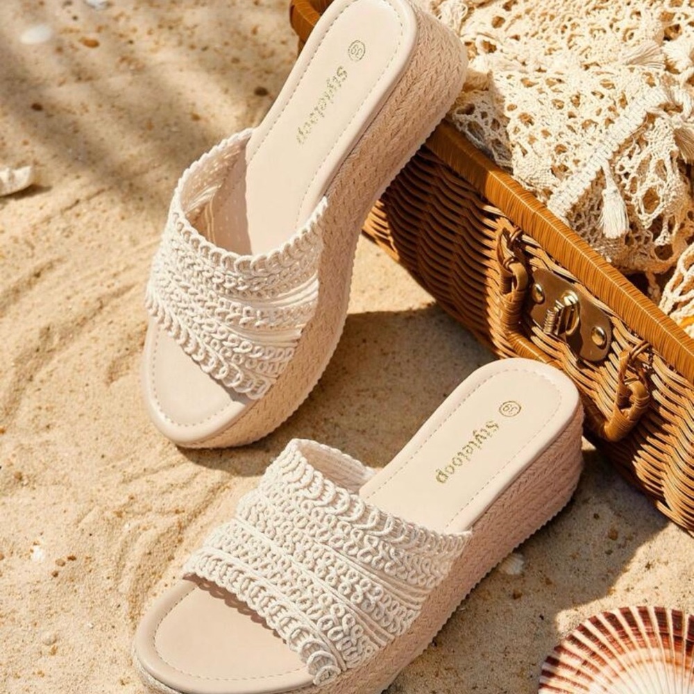 Sugar Women's Tan Wedge Sandals